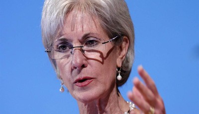 
              FILE - In this May 15, 2012 file photo, Health and Human Services Secretary Kathleen Sebelius speaks in Bethesda, Md. Facing a wave of lawsuits over what government can tell religious g